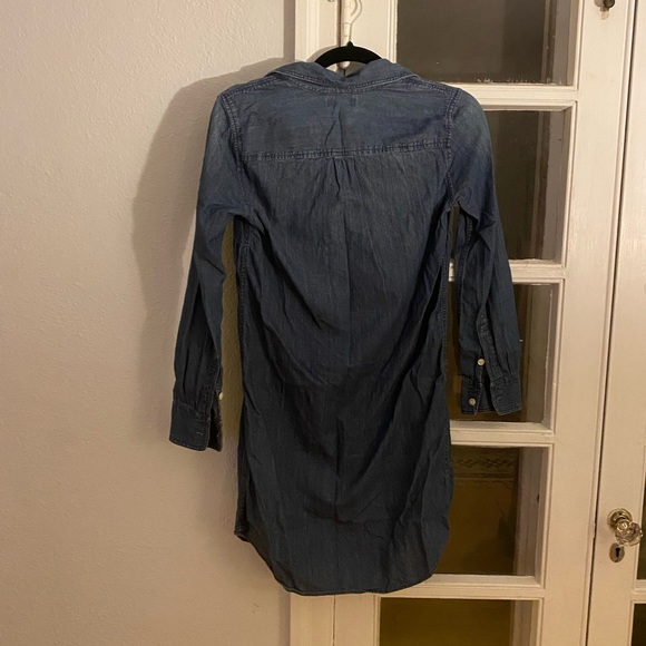 J. Crew Chambray Shirt Dress - Picture 8 of 8